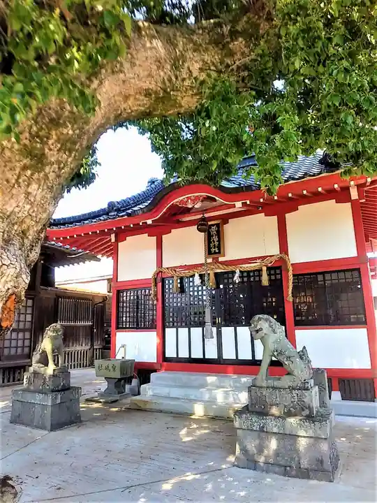 粟嶋神社・八坂神社の本殿・本堂