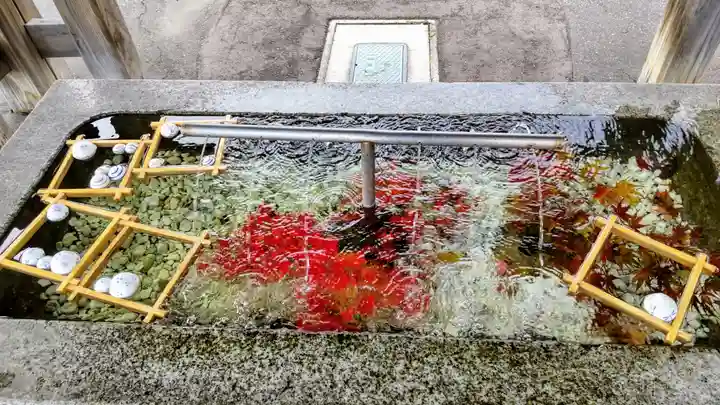 亀田八幡宮の手水舎