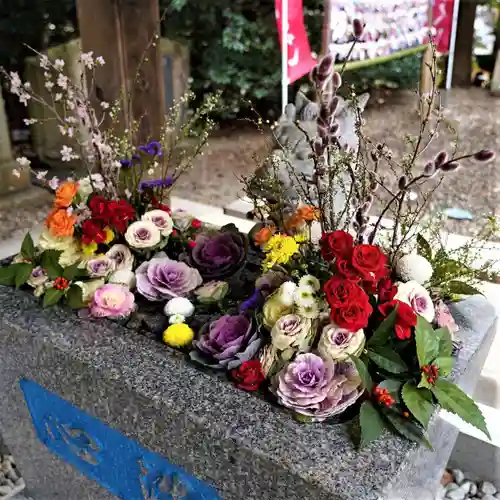 滑川神社 - 仕事と子どもの守り神の手水