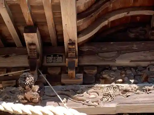 安房神社の芸術