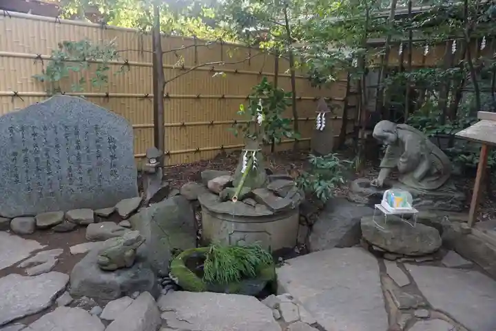 駒木諏訪神社の庭園