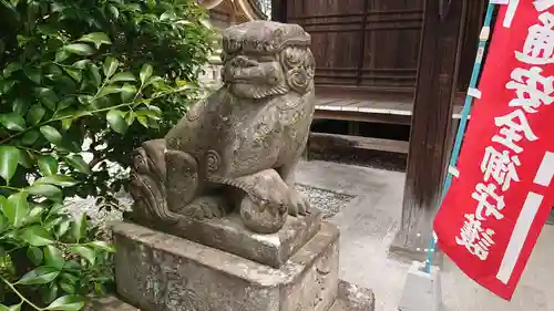 網戸神社の狛犬