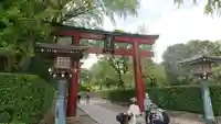 根津神社の鳥居