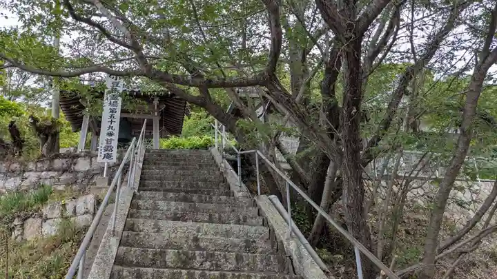 甘露庵の庭園