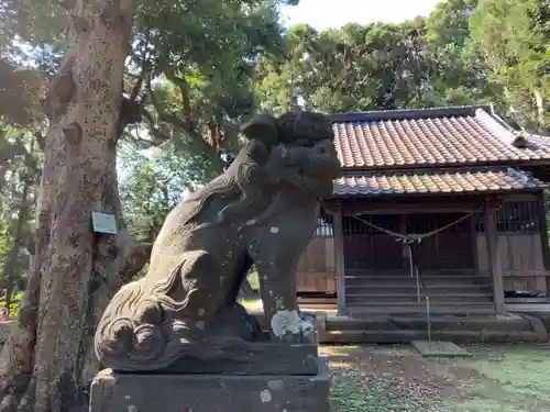 野田神社の狛犬