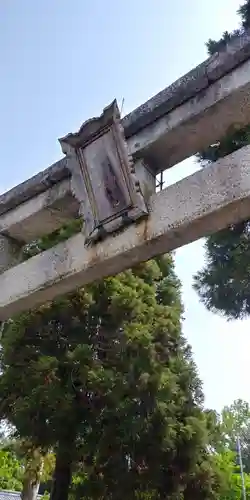 上野神社の鳥居