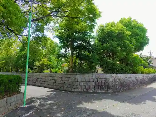 八幡神社（服部八幡神社）の自然