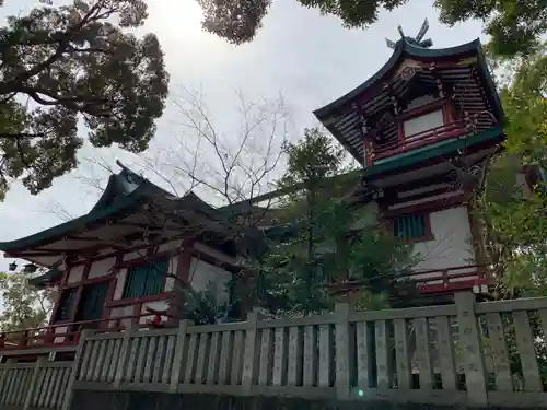 多摩川浅間神社の本殿・本堂
