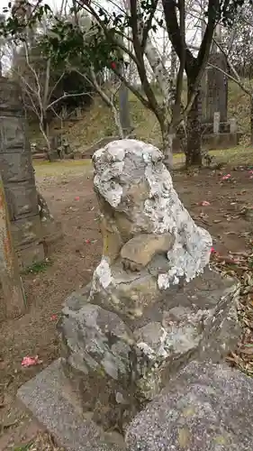 鹿島神社の狛犬