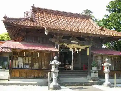 櫛代賀姫神社の本殿・本堂