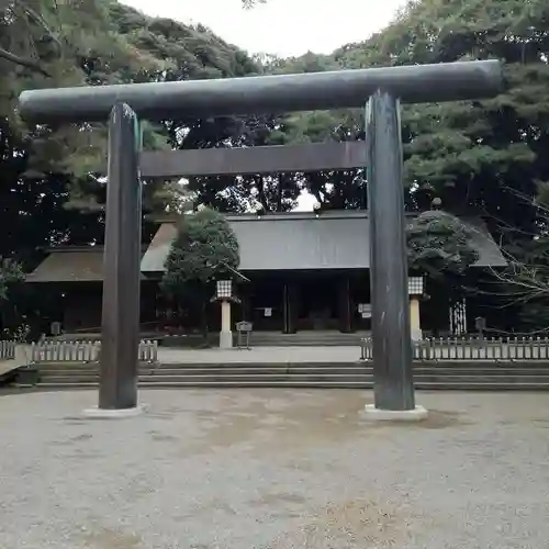 埼玉縣護國神社の鳥居