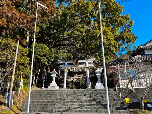 事任八幡宮の鳥居