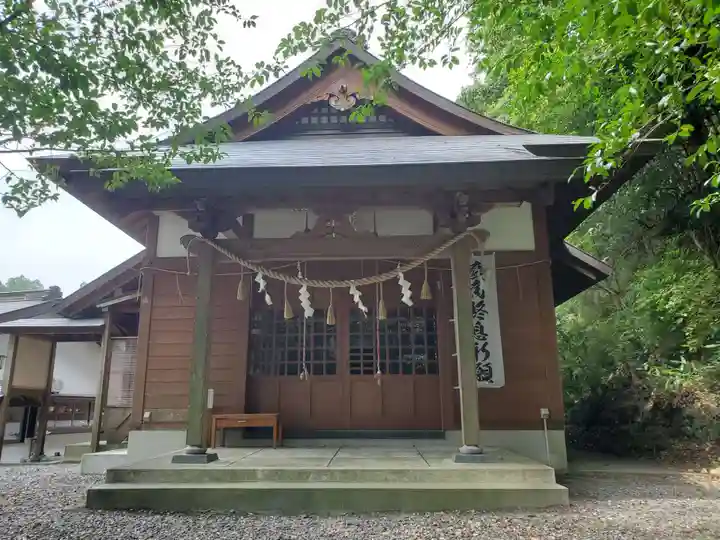 許禰神社の本殿・本堂