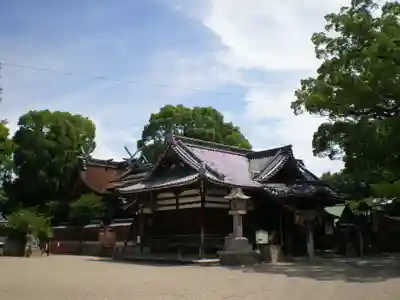 百舌鳥八幡宮の本殿・本堂