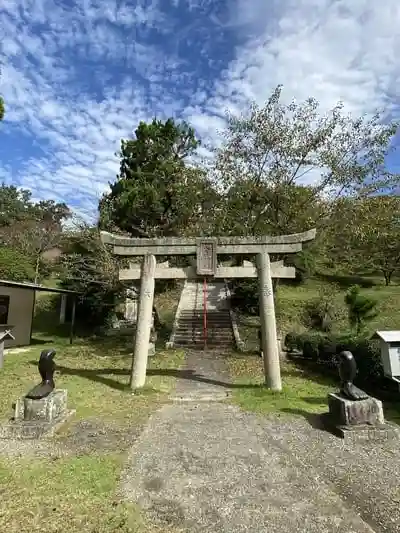 足王神社の鳥居