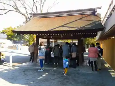 尾張大國霊神社(国府宮)の手水舎