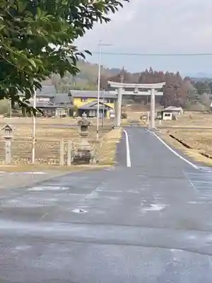 檜尾神社の鳥居