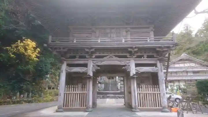 甘南美寺の山門・神門