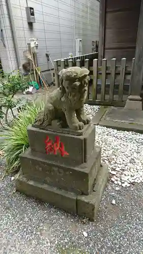 道祖神社の狛犬