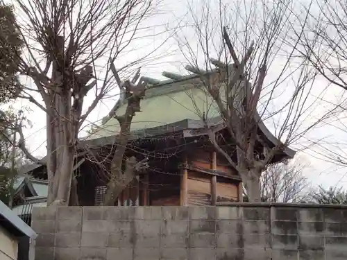 伴林氏神社の本殿