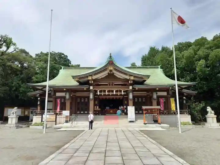 大阪護國神社の本殿・本堂