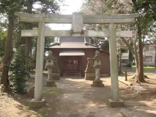 鹿島神社の鳥居