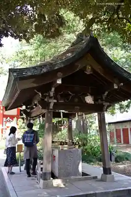自由が丘熊野神社の手水舎