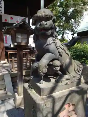 七社神社の狛犬