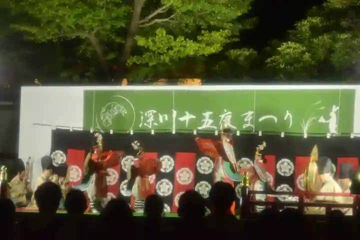 富岡八幡宮の神楽