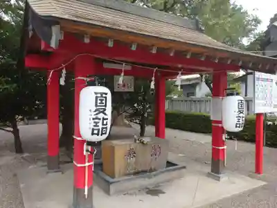 元郷氷川神社の手水舎