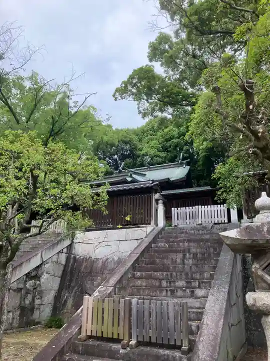 饒津神社の本殿・本堂