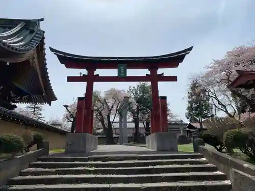 弘前八坂神社の鳥居