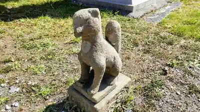 天塩厳島神社の狛犬