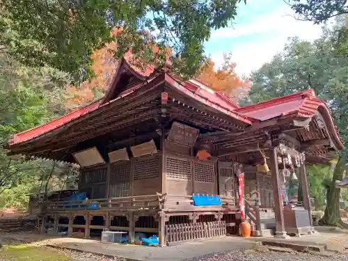 阿豆佐味天神社の本殿・本堂