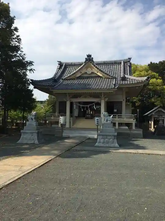 岩田八幡宮の本殿・本堂