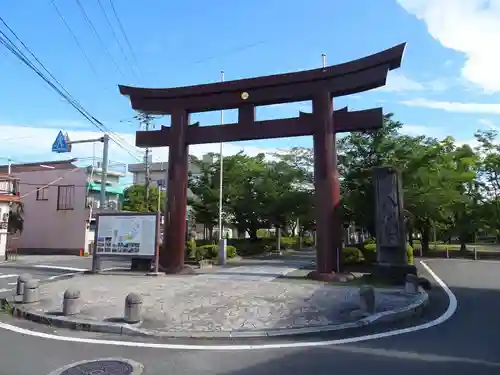 八代宮の鳥居