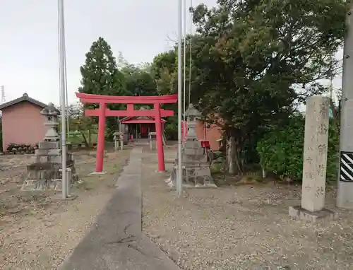 稲荷社（井堀）の鳥居