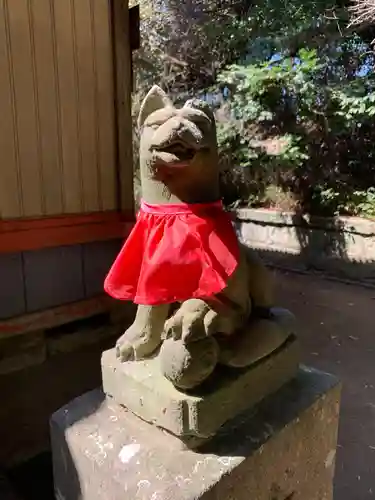 稲生神社の狛犬