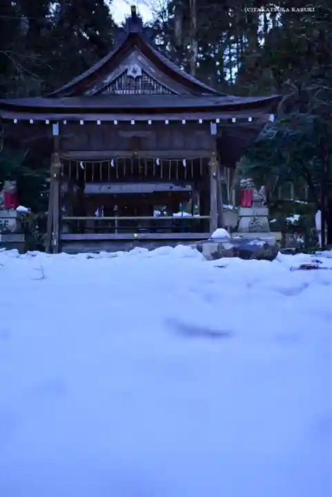 貴船神社奥宮の本殿・本堂