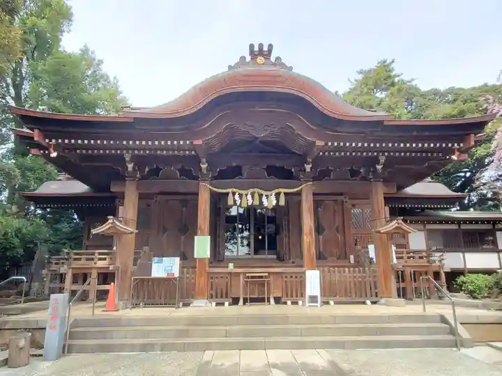 玉川神社の本殿・本堂