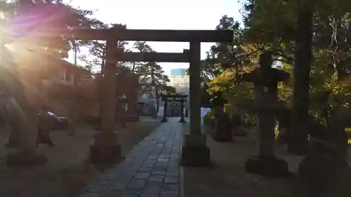 品川神社の鳥居