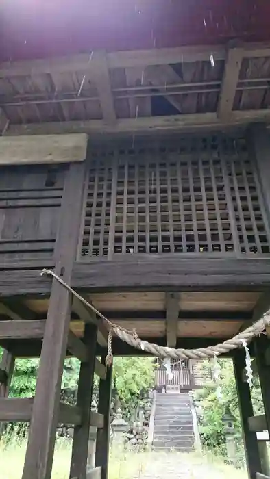 月波神社の山門