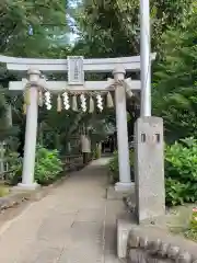 北本氷川神社の鳥居