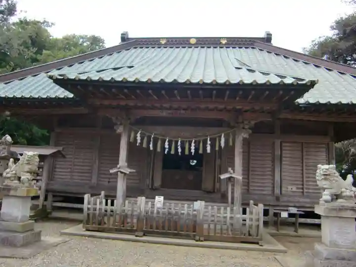 海上八幡宮の本殿・本堂