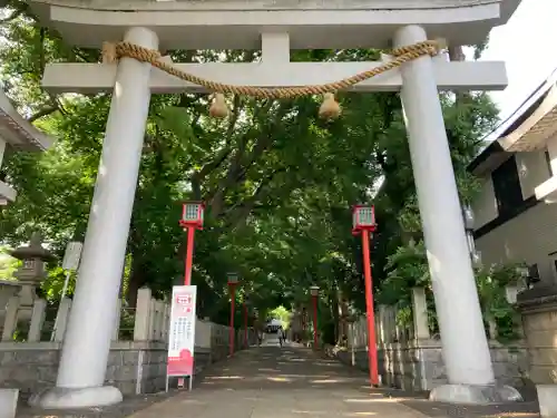 六甲八幡神社の鳥居