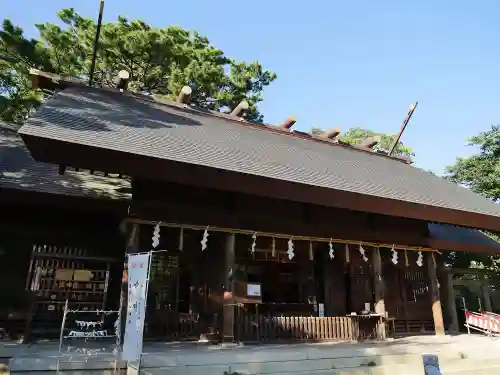 安久美神戸神明社の本殿・本堂
