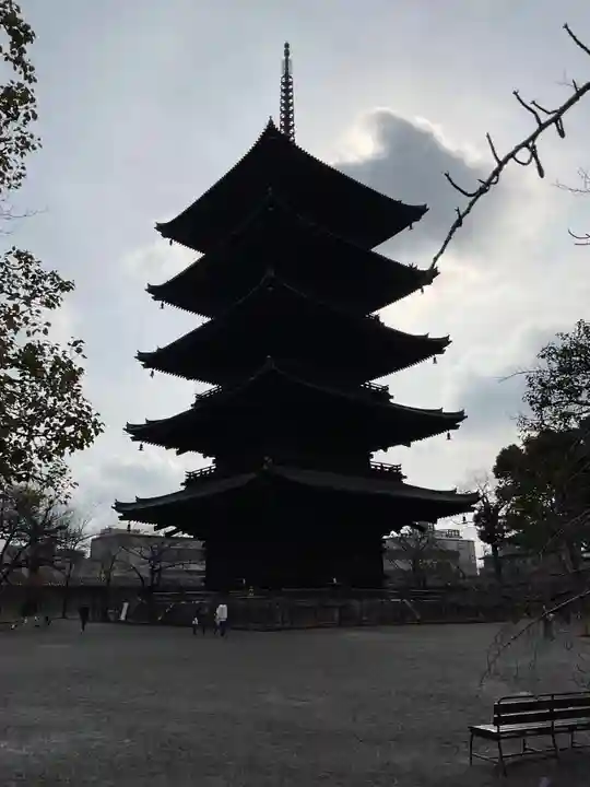 東寺(教王護国寺)の塔