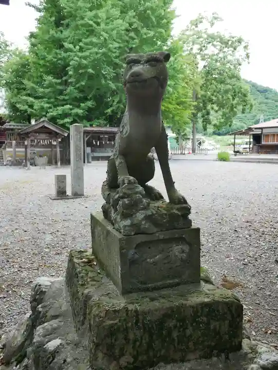 椋神社の狛犬