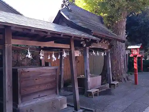 鷲宮神社の手水舎