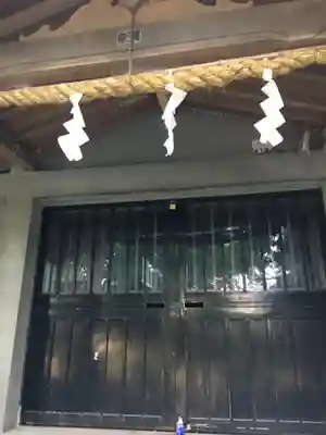 大朝神社の本殿・本堂